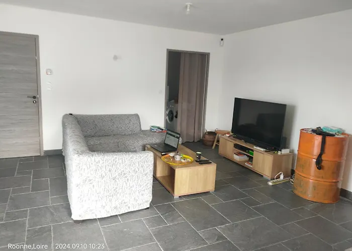 Dans Maison Plain-pied Moderne Kwatera prywatna Roanne